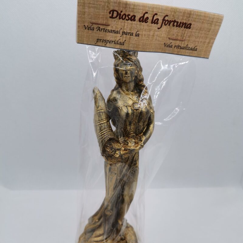 VELA FIGURA DIOSA DE LA FORTUNA