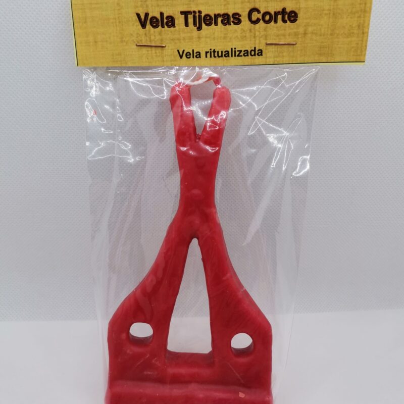 VELA TIJERA CORTE ROJA