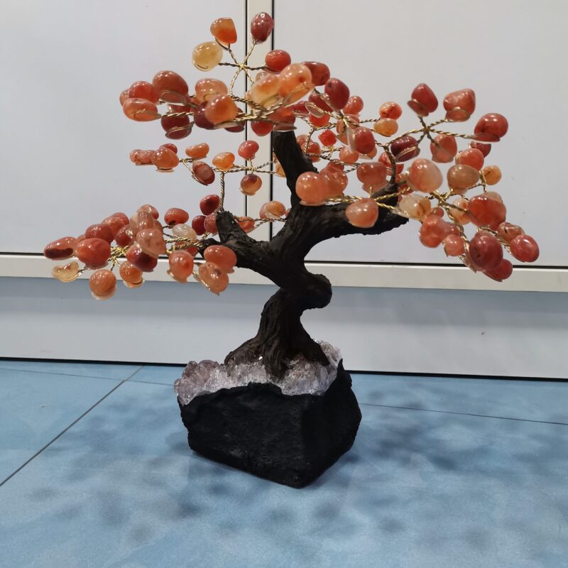 ARBOL MINERAL AMATISTA Y CARNEOLA 210
