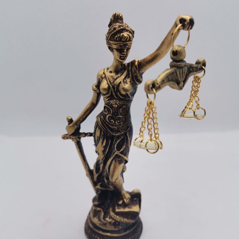 DAMA DE LA JUSTICIA 13 CM
