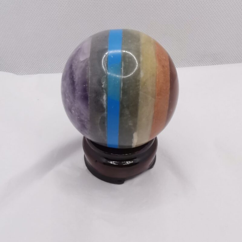 ESFERA MINERAL 7 CHAKRAS 282