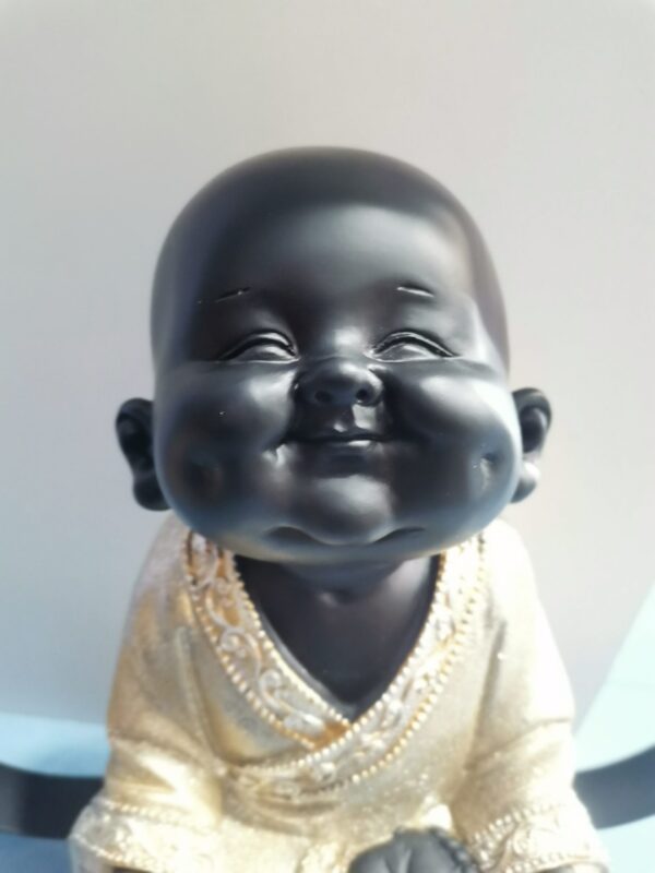 BUDHA NIÑO MEDITACION ARO METAL - Imagen 2