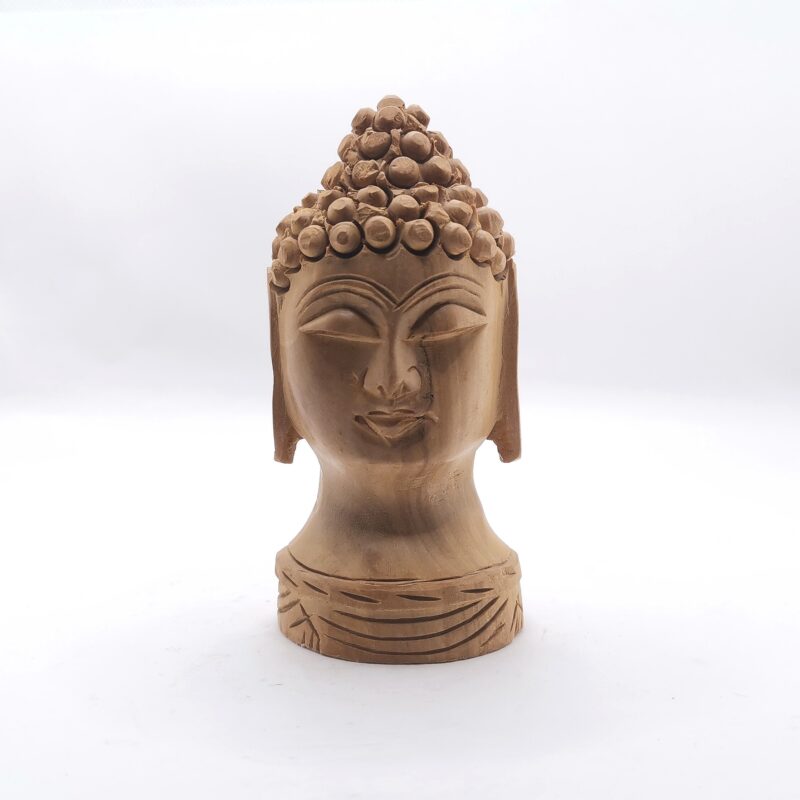 FIGURA CABEZA BUDA SANDALO 29