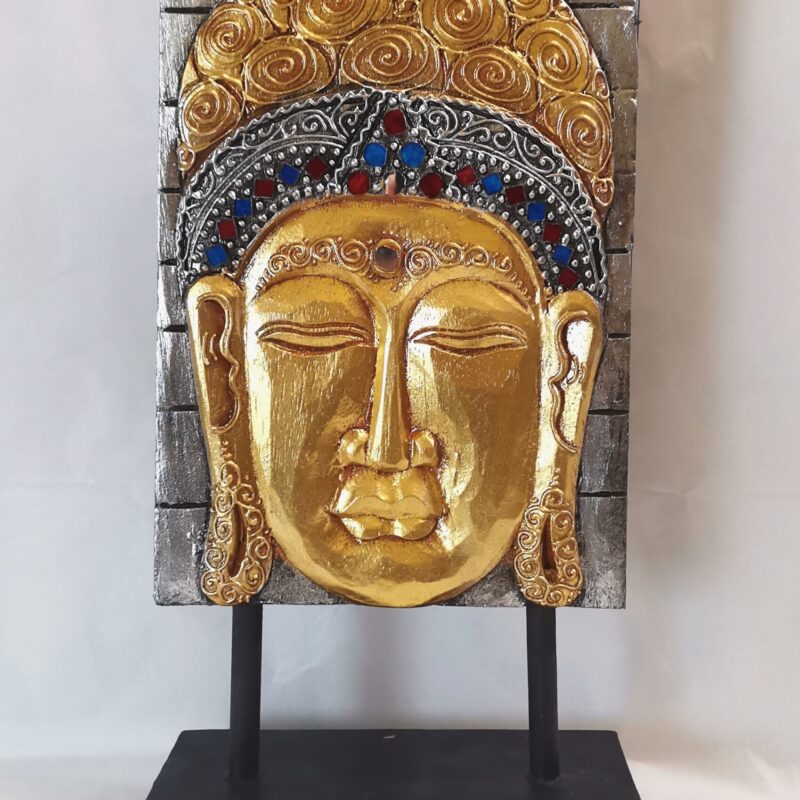 CUADRO BUDA SOPORTE MADERA