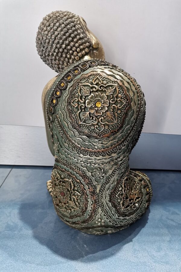 FIGURA BUDA SENTADO MANOS EN RODILLA - Imagen 2