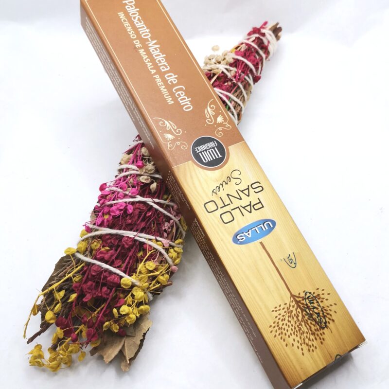 INCIENSO ULLAS PALO SANTO Y CEDRO 250