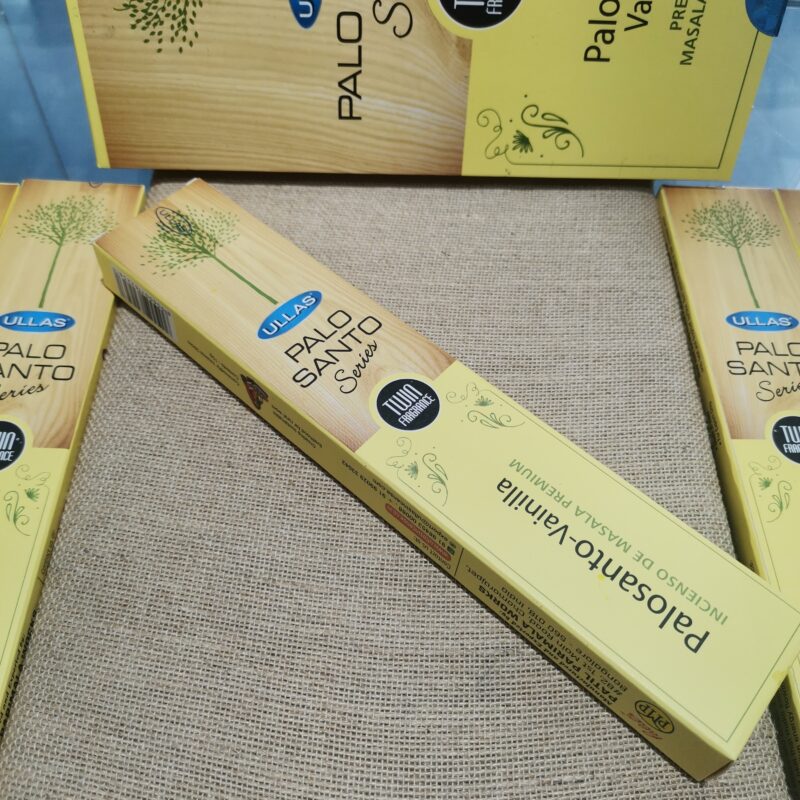 INCIENSO ULLAS PALO SANTO Y VAINILLA 250