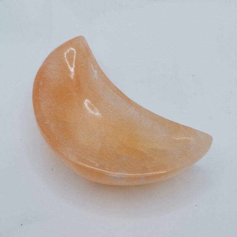 BASE CUENCO LUNA SELENITA NARANJA