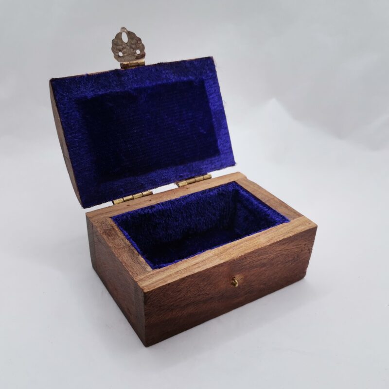 CAJA MADERA FORRADA PEQ 5