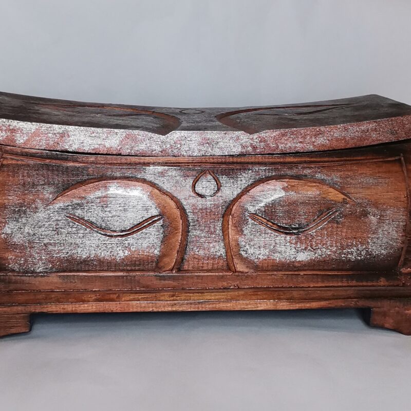 CAJA MADERA OJOS BUDA