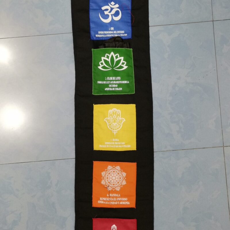 COLGADOR DE TELA REIKI BOLSILLO