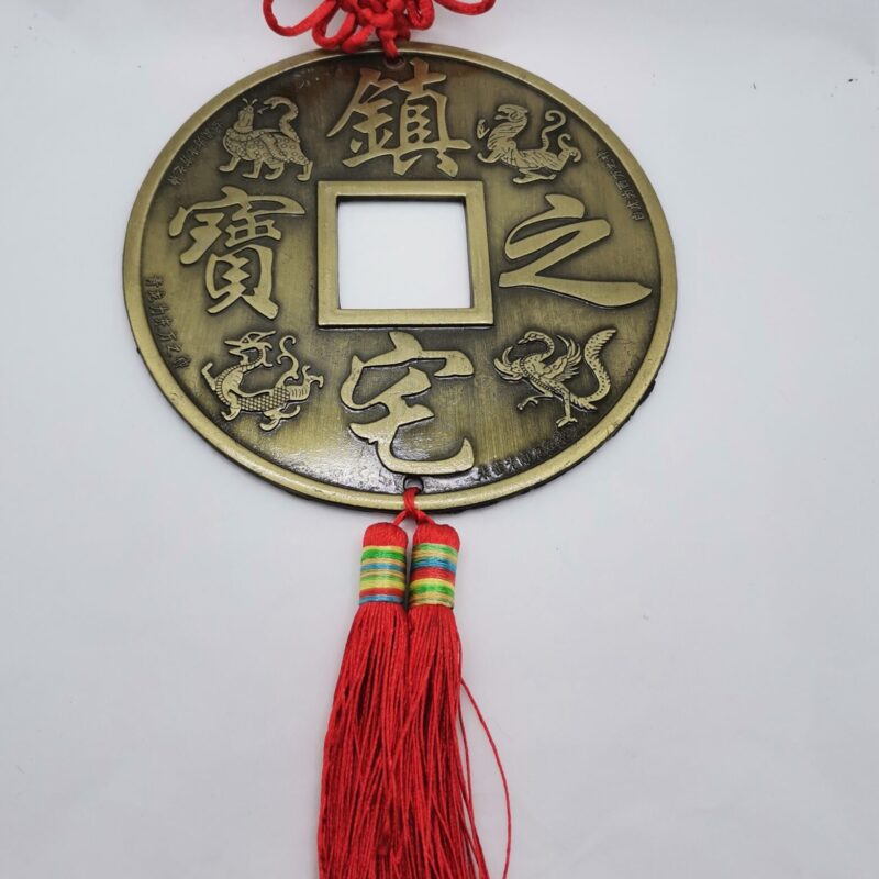 COLGADOR MONEDA DE FENG SHUI 13