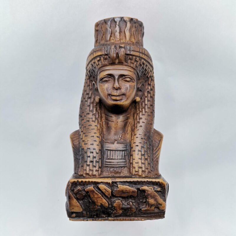 FIGURA EGIPCIA BUSTO FARAONA HATSHEPSUT