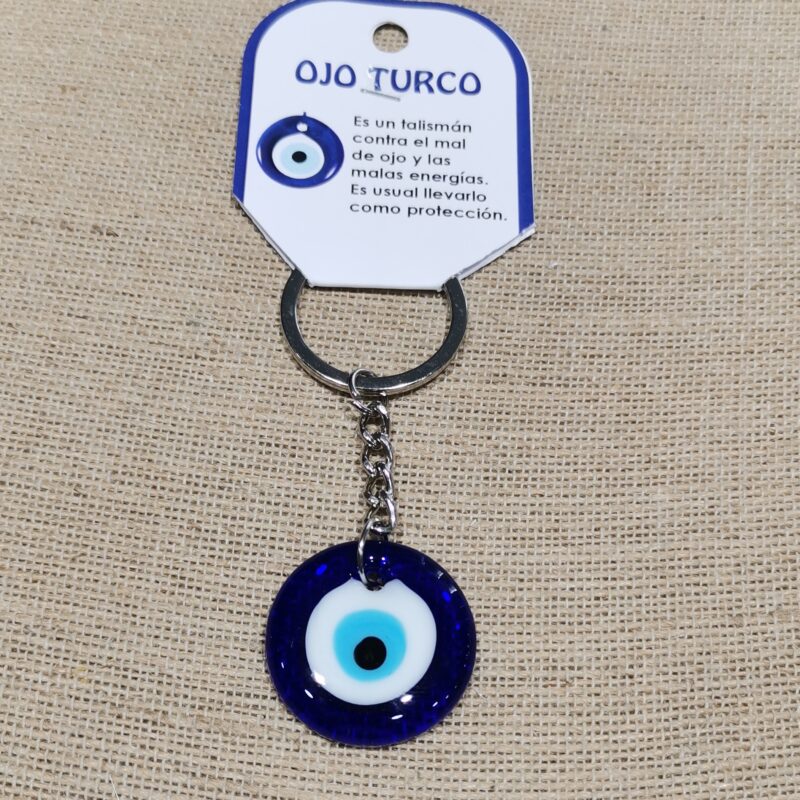 LLAVERO OJO TURCO