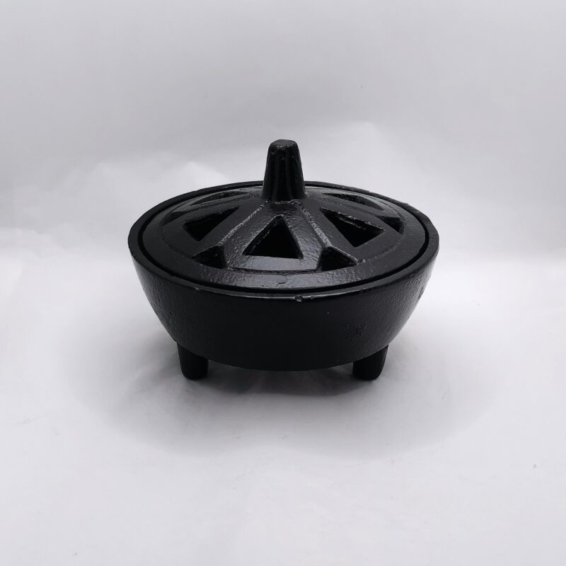 QUEMADOR HIERRO CON TAPA 8 CM