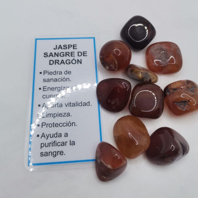 RODADO JASPE SANGRE DE DRAGÓN