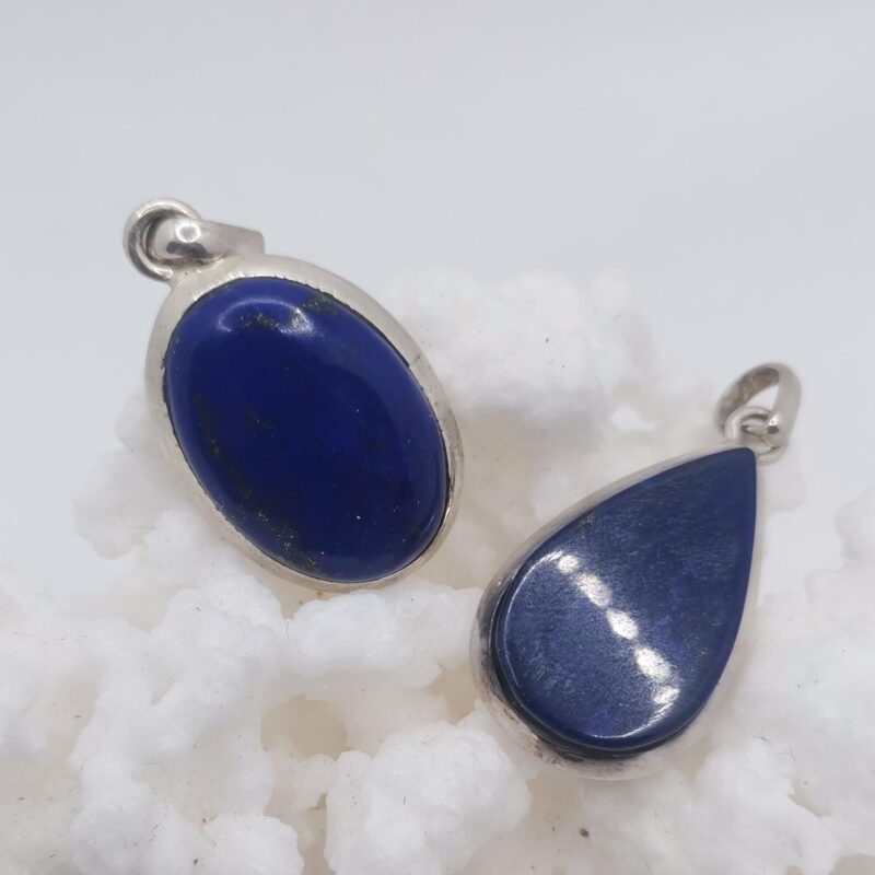 COLGANTE PLATA LAPISLAZULI VARIOS 40