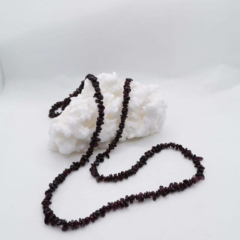 COLLAR MINERAL GRANATE NATURAL