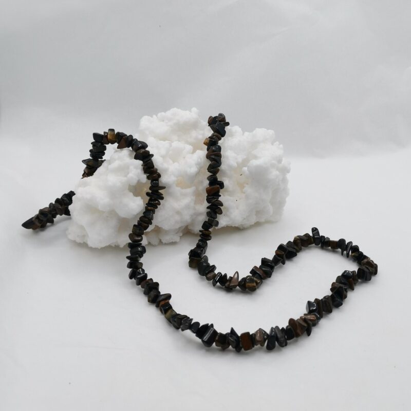 COLLAR MINERAL OJO DE HALCON NATURAL