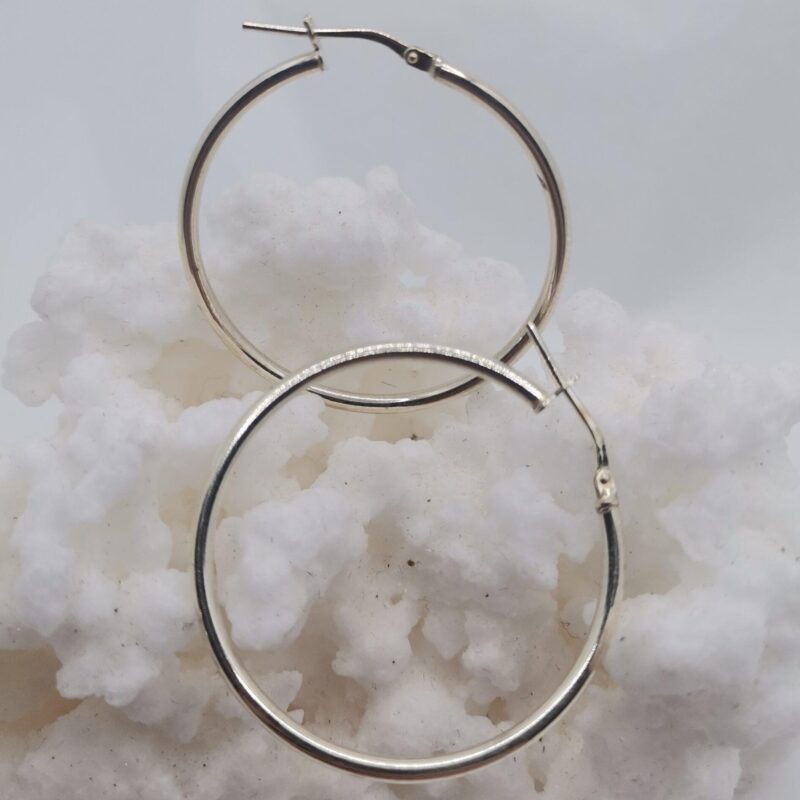 PENDIENTES ARO PLATA 30