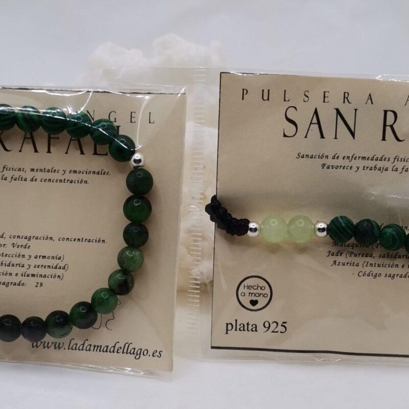 PULSERA ARGANGEL RAFAEL MINERAL PLATA