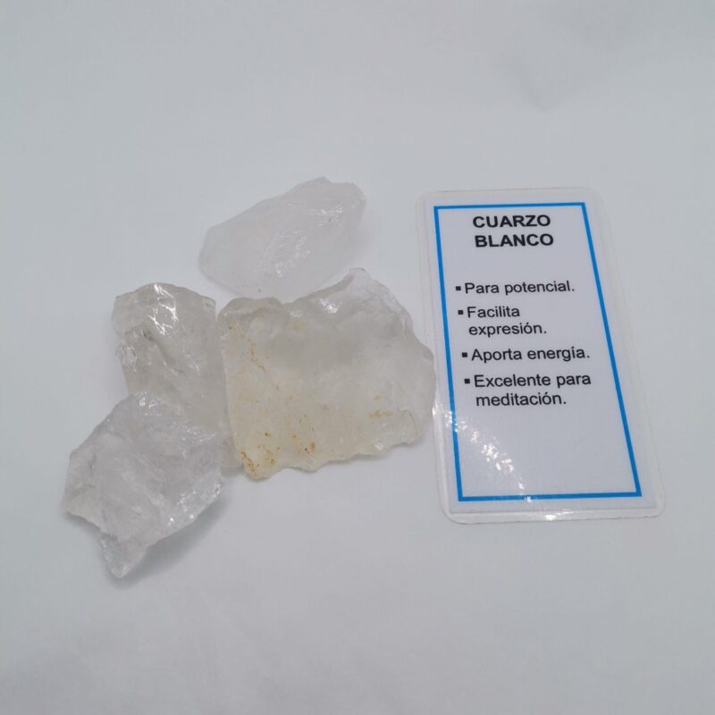 RODADO CUARZO BLANCO 5 BRUTO
