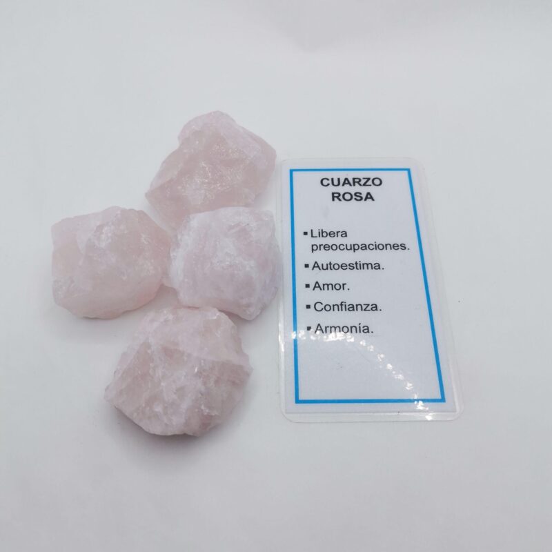RODADO CUARZO ROSA 5 BRUTO