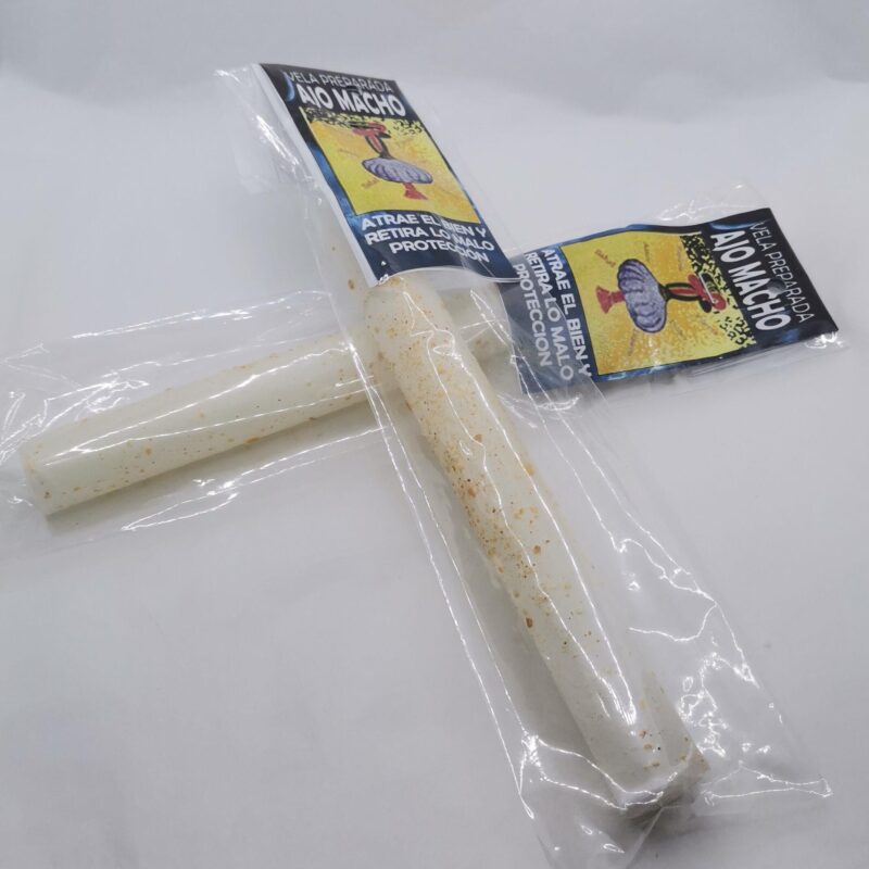 VELA BUJIA RITUAL AJO MACHO