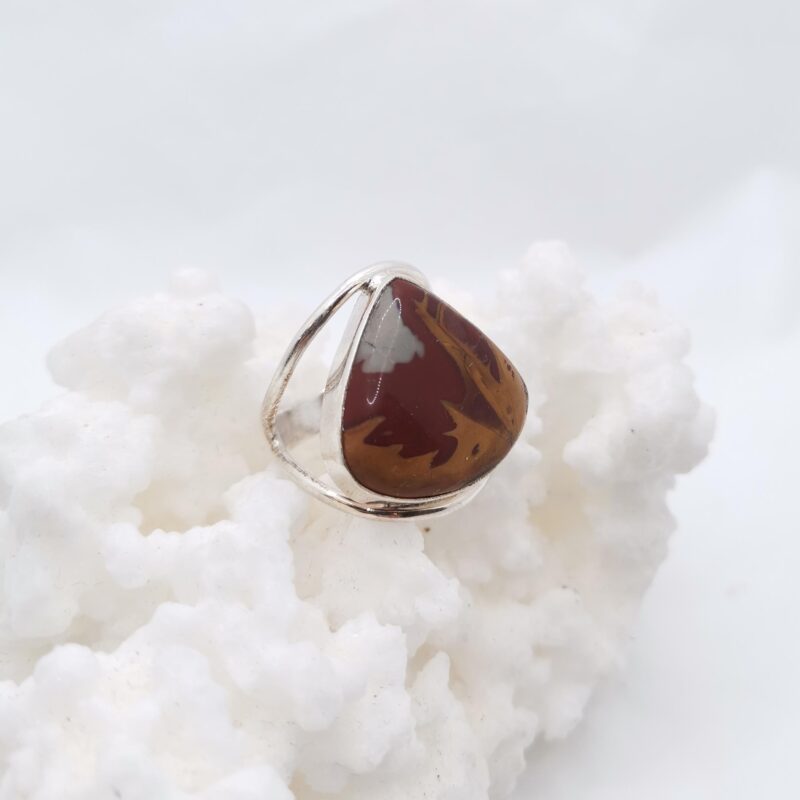 ANILLO MOKAITA PLATA