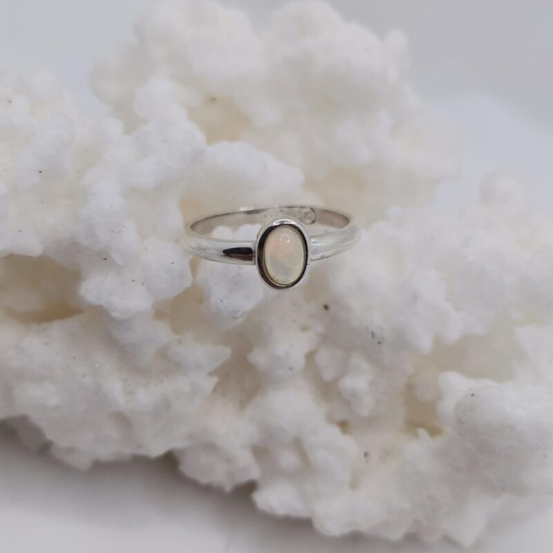 ANILLO OPALO ETIOPIA PLATA 75