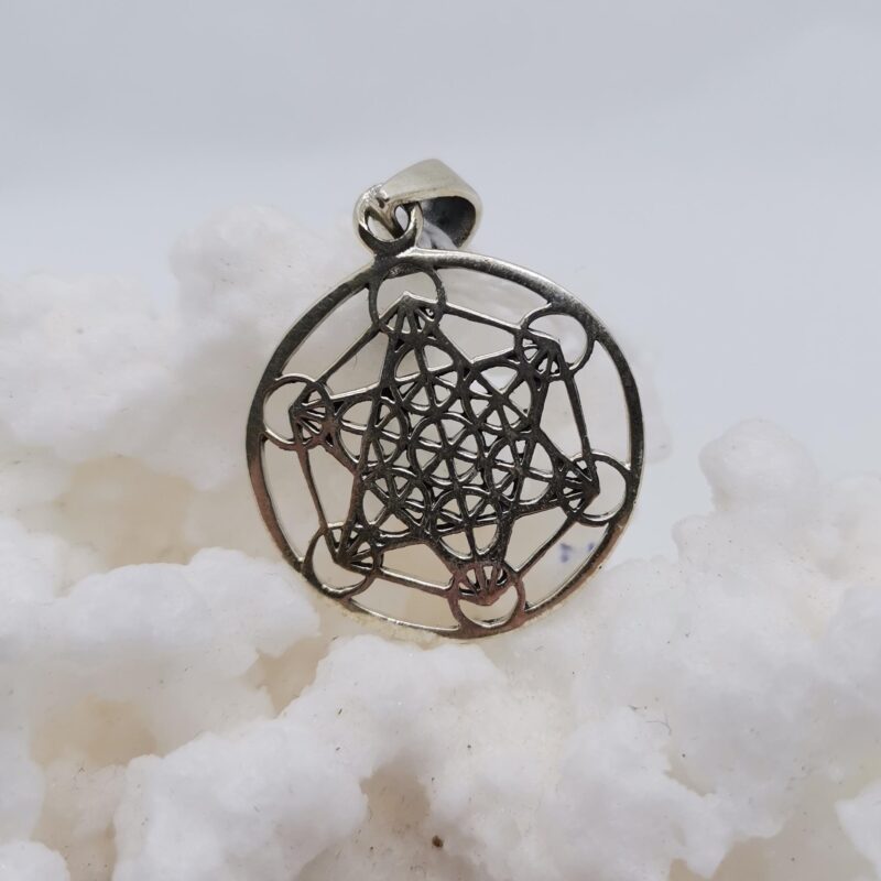 COLGANTE METATRON PLATA 25