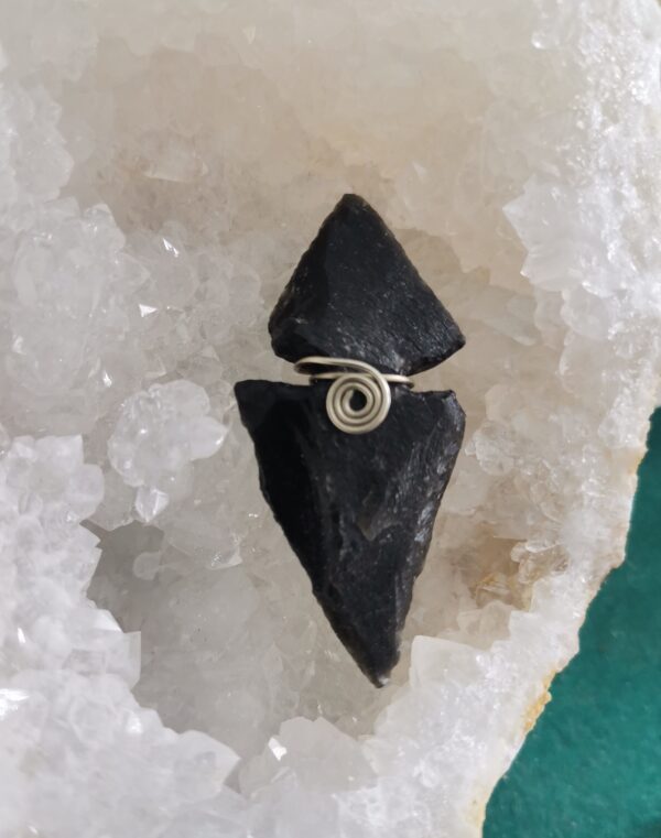 COLGANTE PUNTA NATURAL DE OBSIDIANA