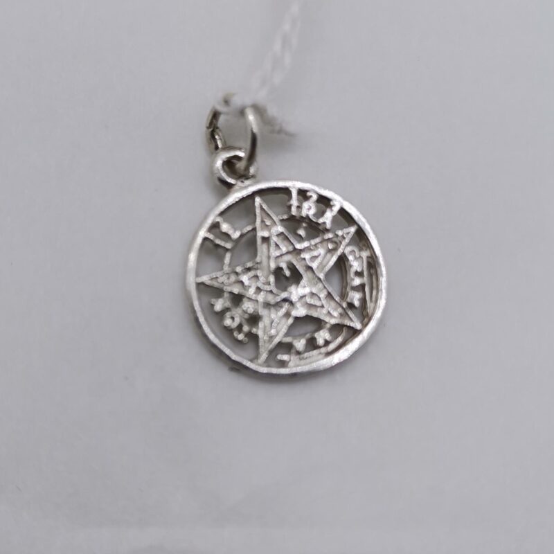 COLGANTE TETRAGRAMATON PLATA 12,50