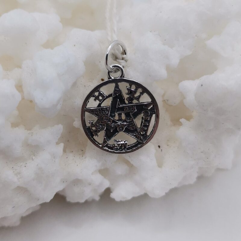 COLGANTE TETRAGRAMATON PLATA 20