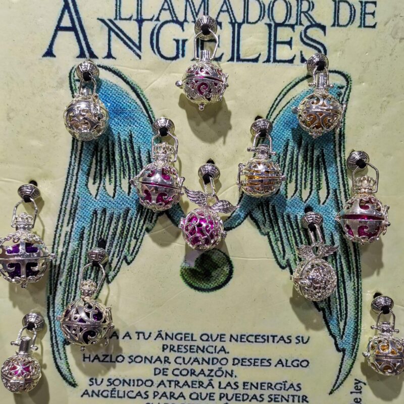LLAMADOR DE ANGELES CON CUERDA