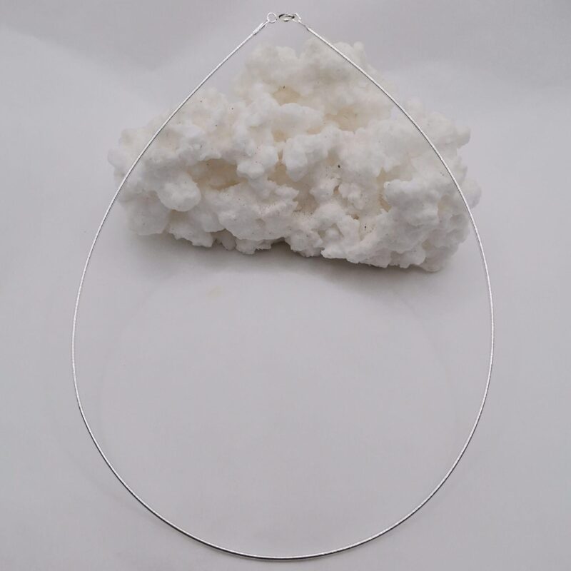 CADENA DE PLATA SEMIRIGIDA 40 CM