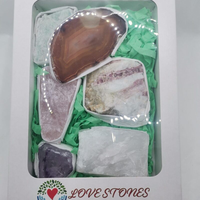 CAJA EXPOSITOR MINERALES DEL AMOR