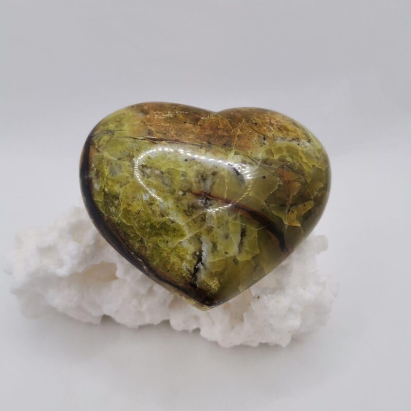 CORAZON OPALO VERDE 188 GRAMOS