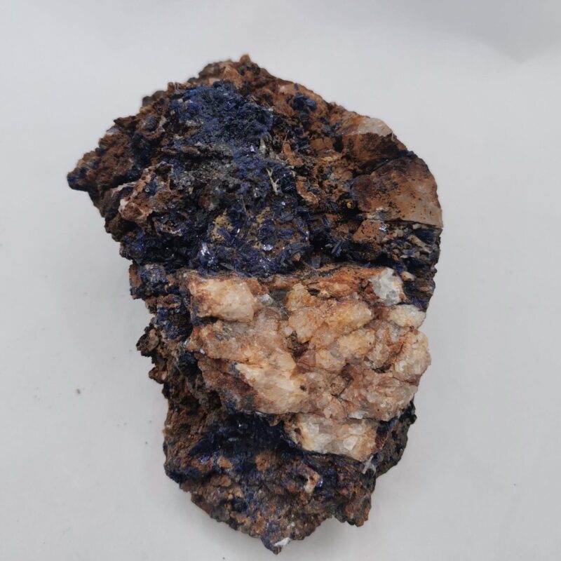 DRUSA MALAQUITA CON AZURITA 247 GRAMOS