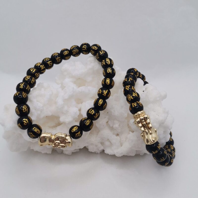 PULSERA MINERAL FENG SHUI 8 MM