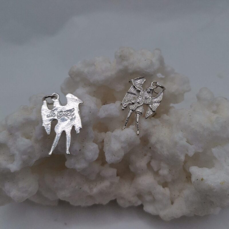 COLGANTE PLATA FIGURA SAN MIGUEL ARCANGEL