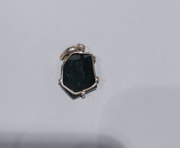 COLGANTE PLATA TURMALINA VERDE EXTRA - Imagen 2