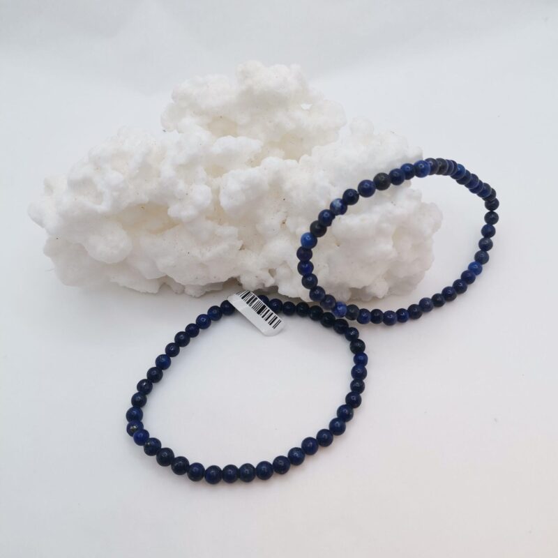 PULSERA MINERAL 4 MM LAPISLAZULI