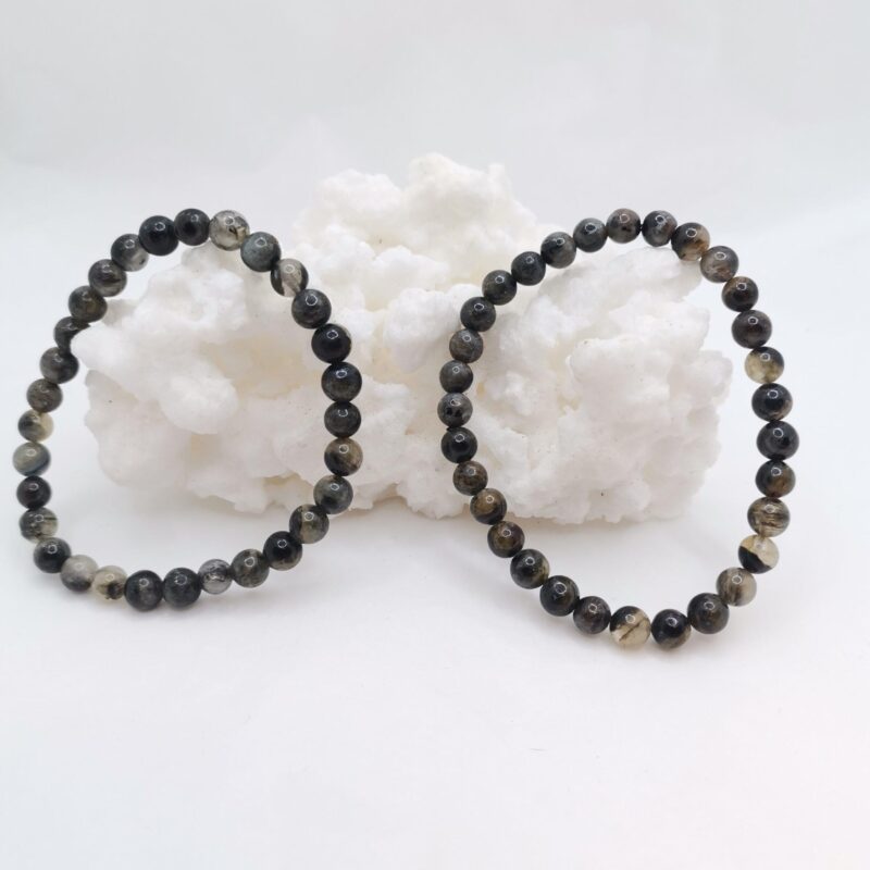 PULSERA MINERAL 6 MM ASTROFILITA