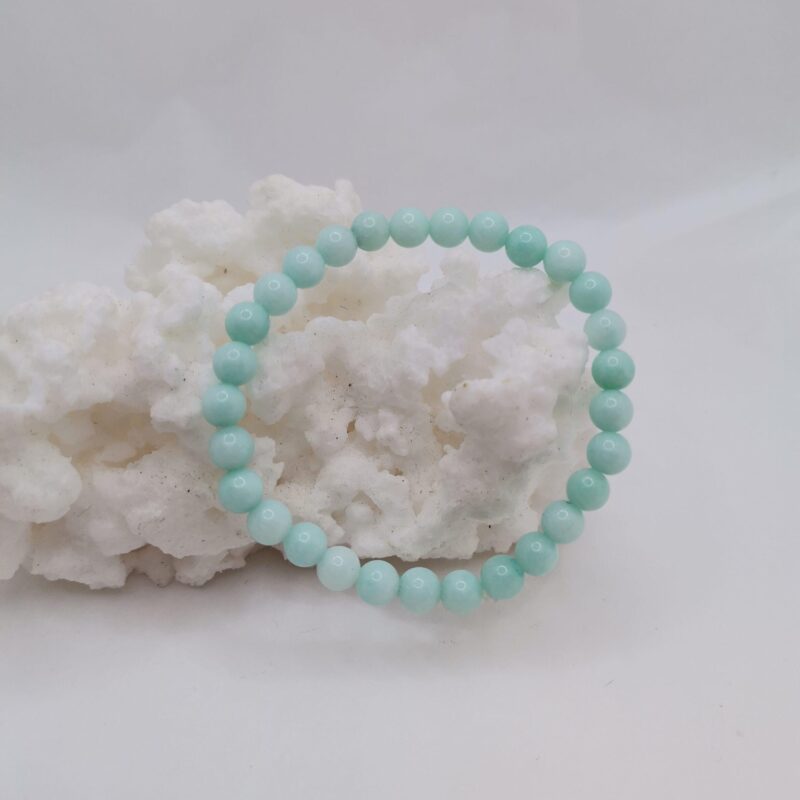 PULSERA MINERAL 6 MM CELESTINA