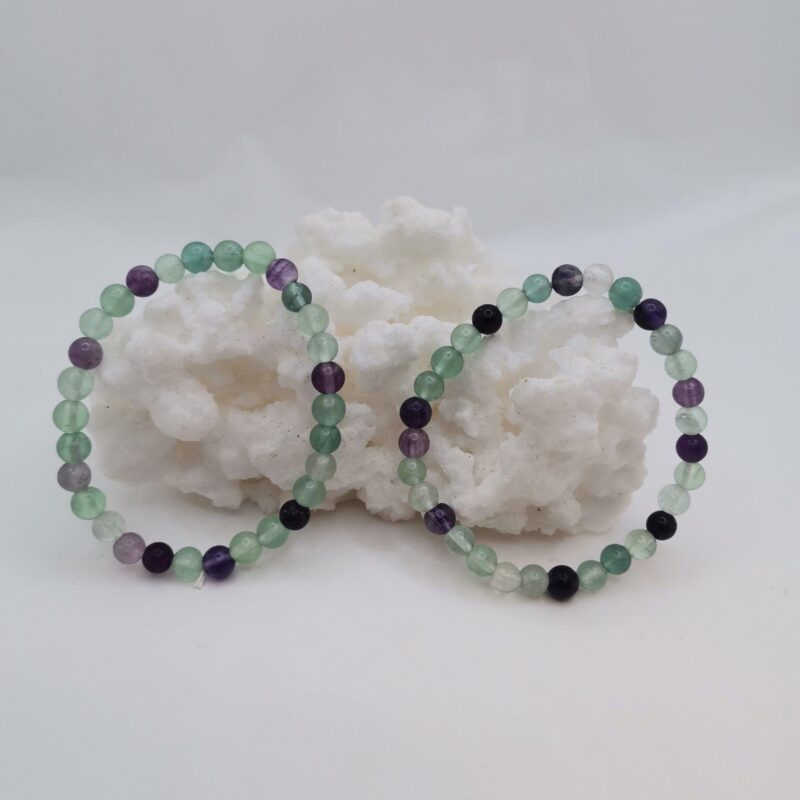 PUSERA MINERAL 6 MM FLUORITA