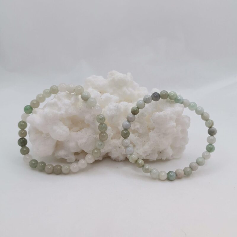 PULSERA MINERAL 6 MM JADE IMPERIAL