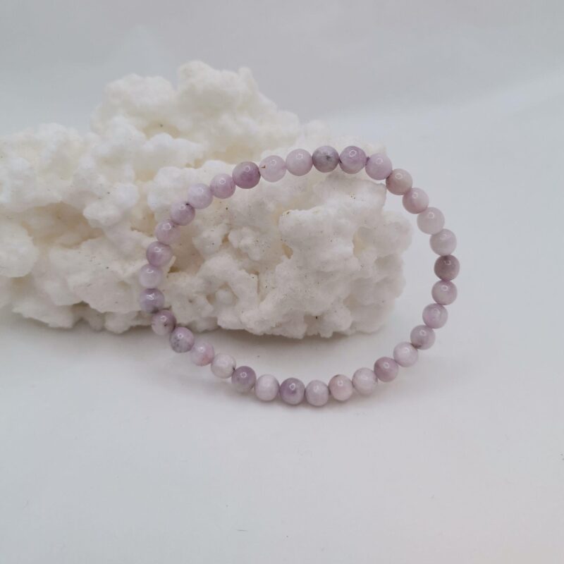 PULSERA MINERAL 6 MM KUNZITA