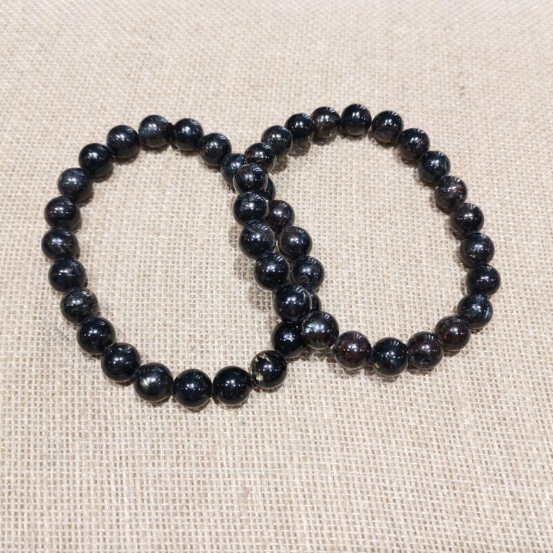 PULSERA MINERAL 8 MM ASTROFILITA