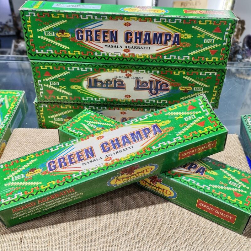 INCIENSO GREEN CHAMPA